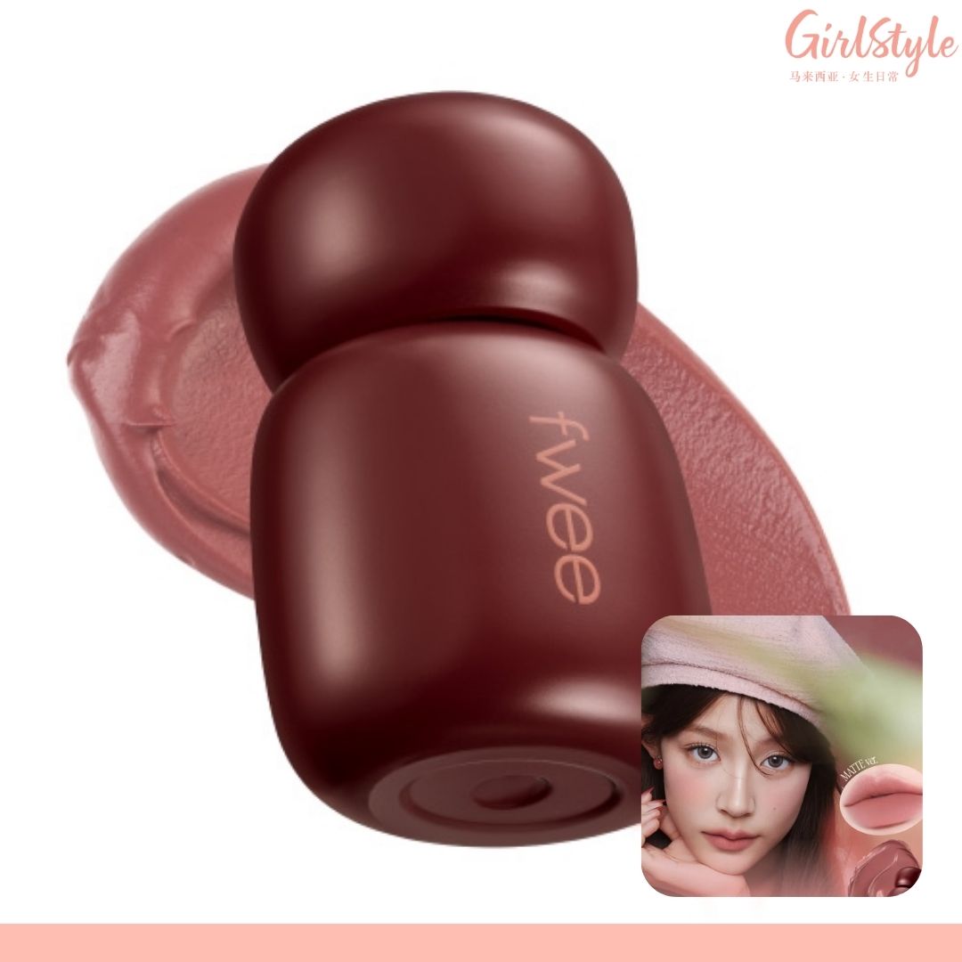 Fwee Rose Obsession Stay-fit Lip Tint - MW01 Baked Rose
