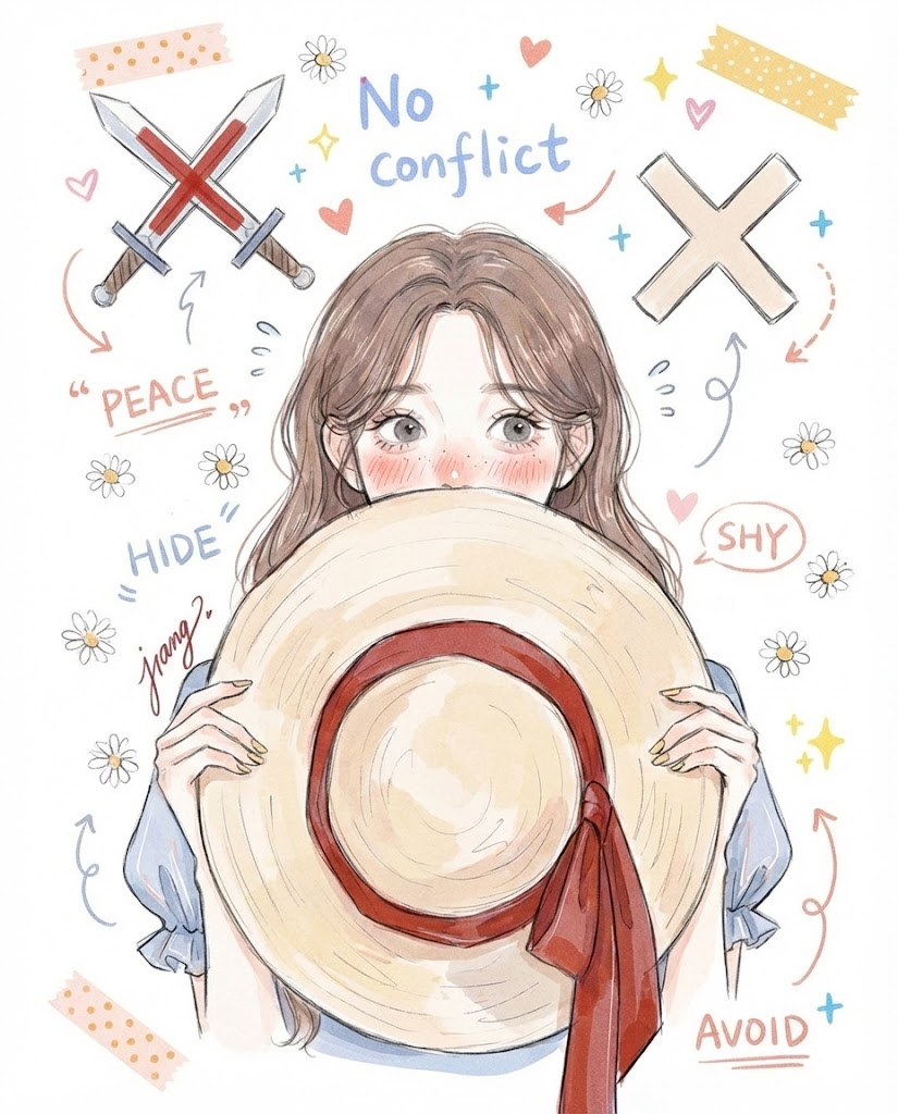 6. 鸵鸟心态：逃避冲突，害怕拒绝