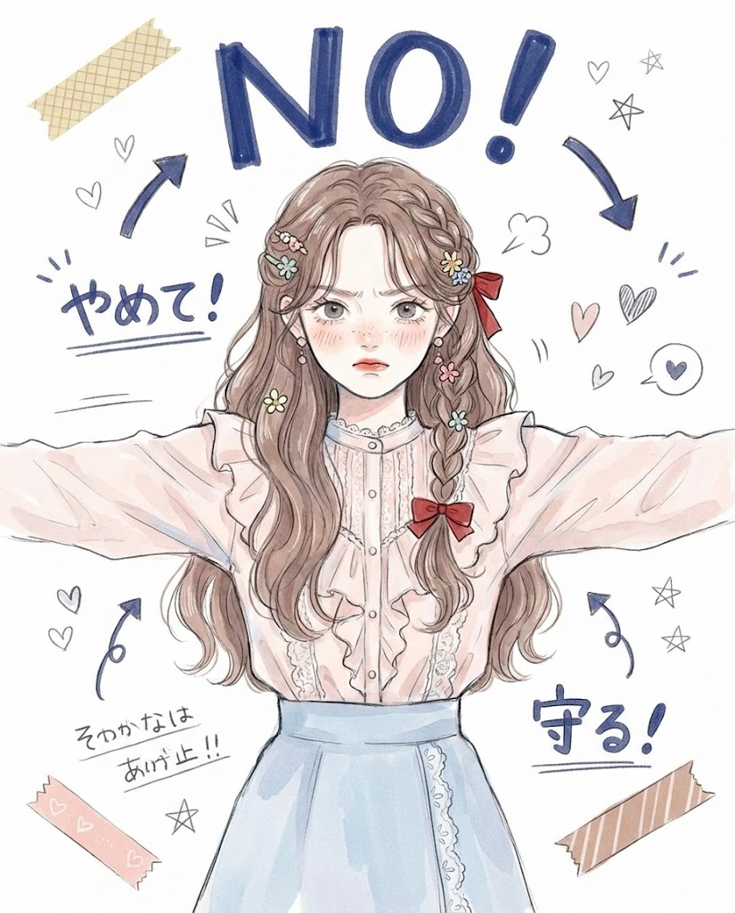 4. 🌿 护着他的时候：反差萌的勇敢