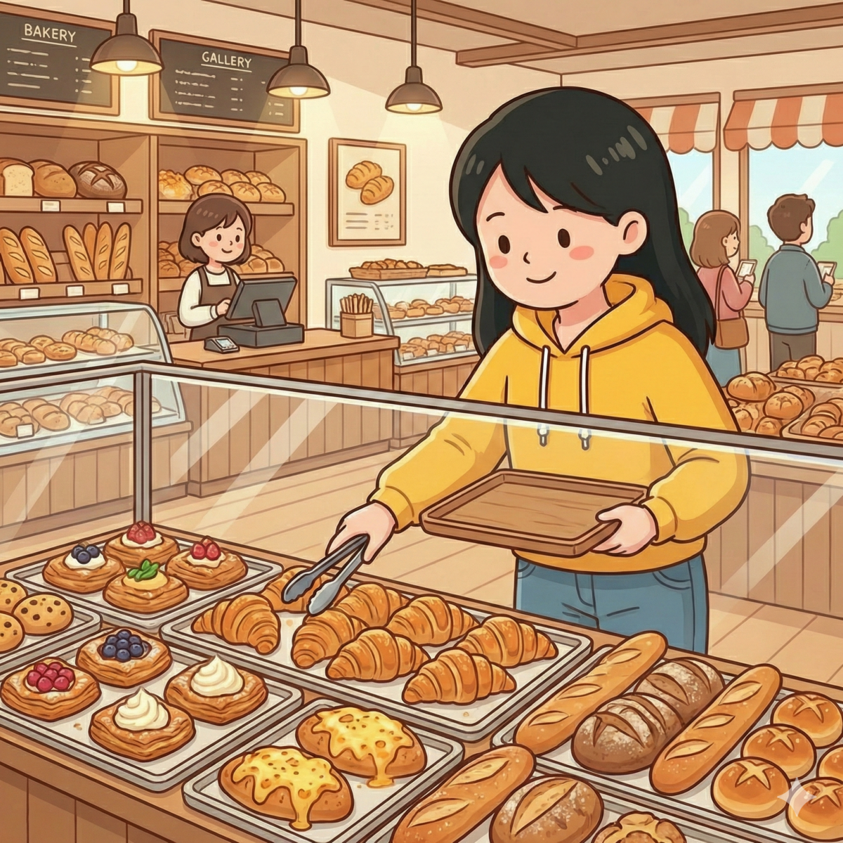 避开含有「反式脂肪」的酥皮面包