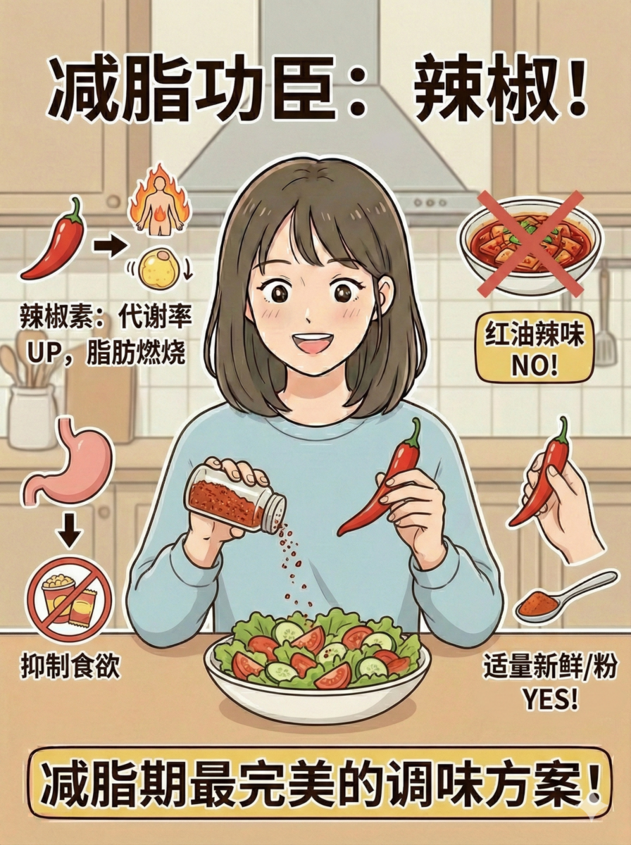 辛辣的快乐！辣椒竟然是代谢加速器
