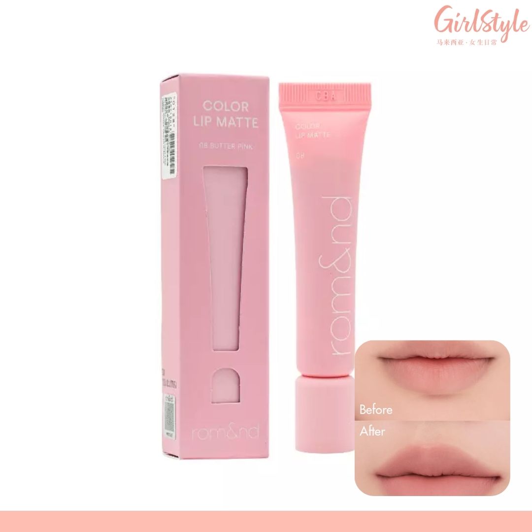 Romand Color Lip Matte - 08 Butter Pink