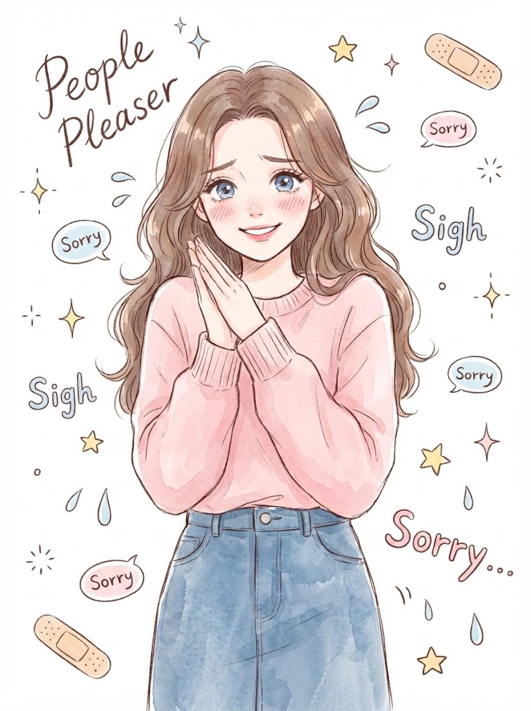 4. 过度讨好不敢争取：“老好人”的标签真的很重