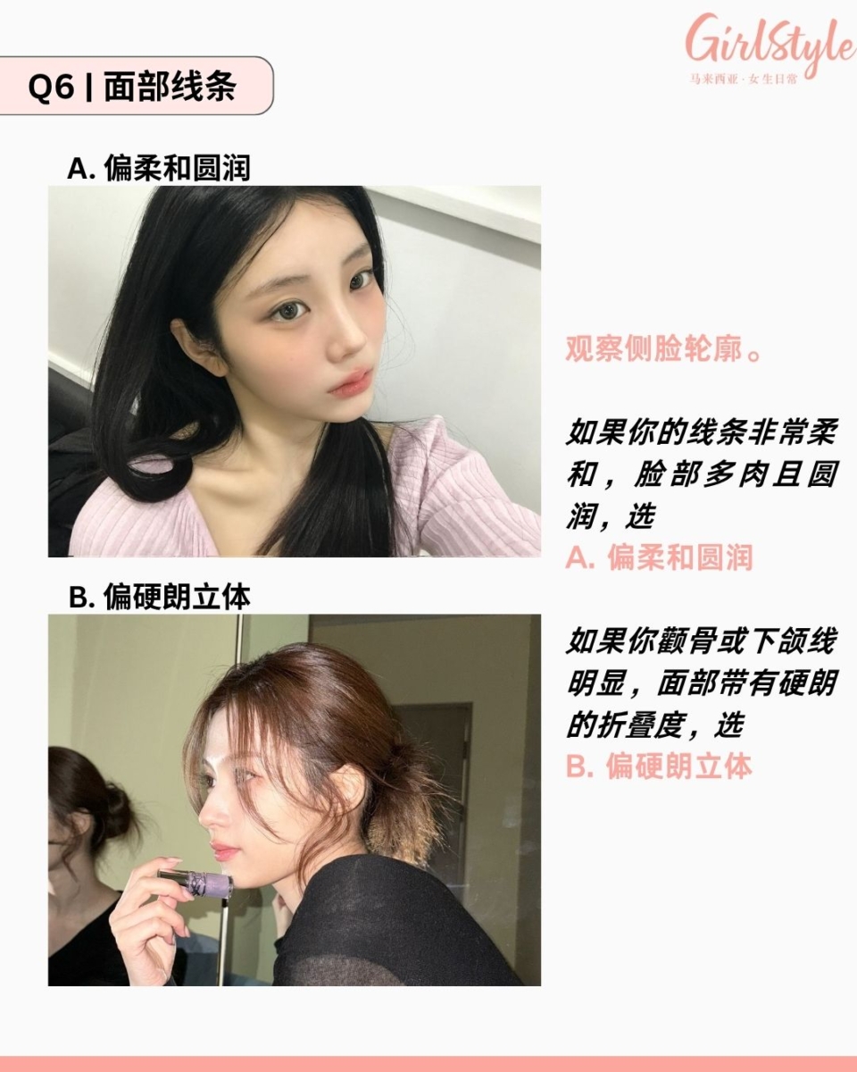 Q6 | 面部线条，你是皮相美还是骨相美？