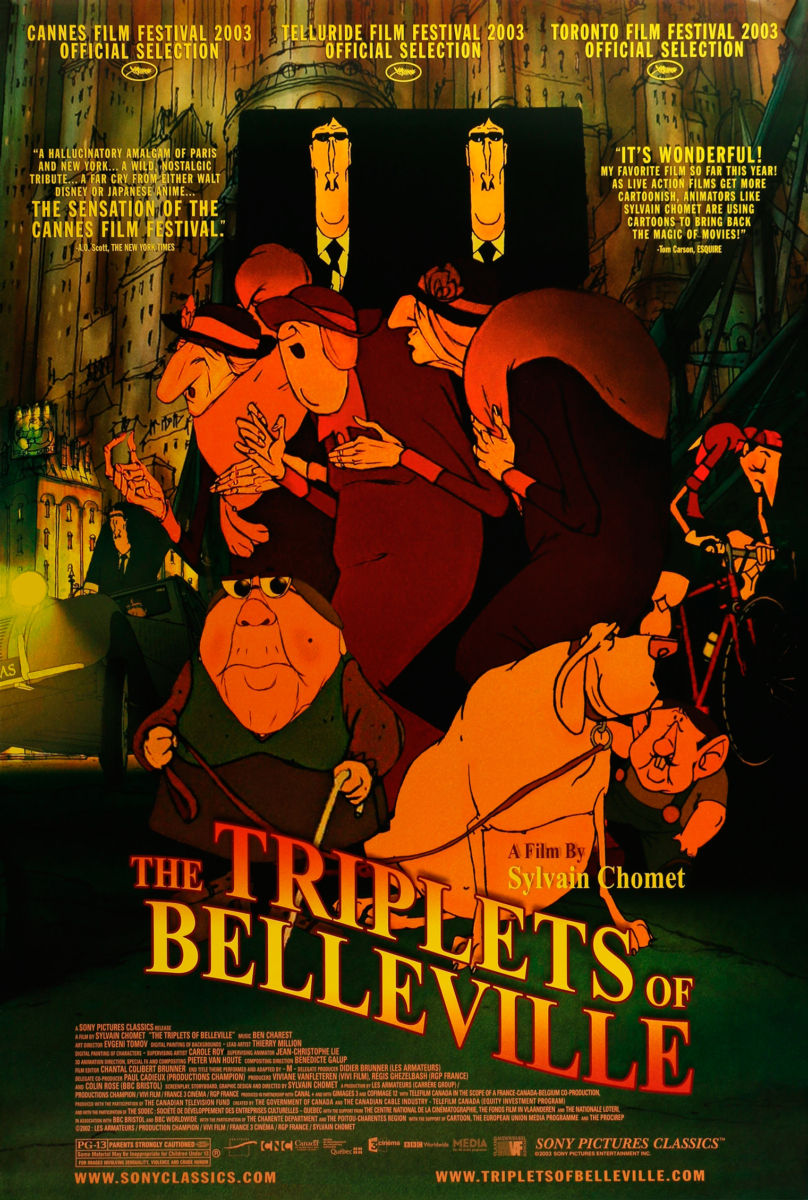 《疯狂约会美丽都》（The Triplets of Belleville）