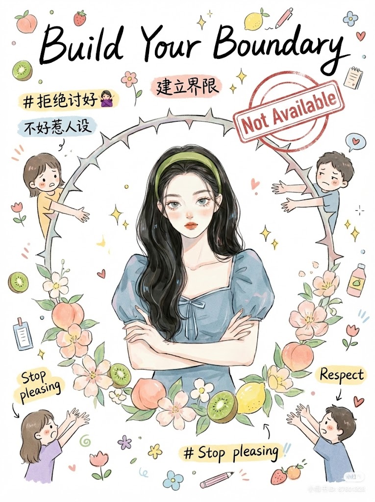 五、 拒绝讨好型人格：建立你的“不好惹”人设