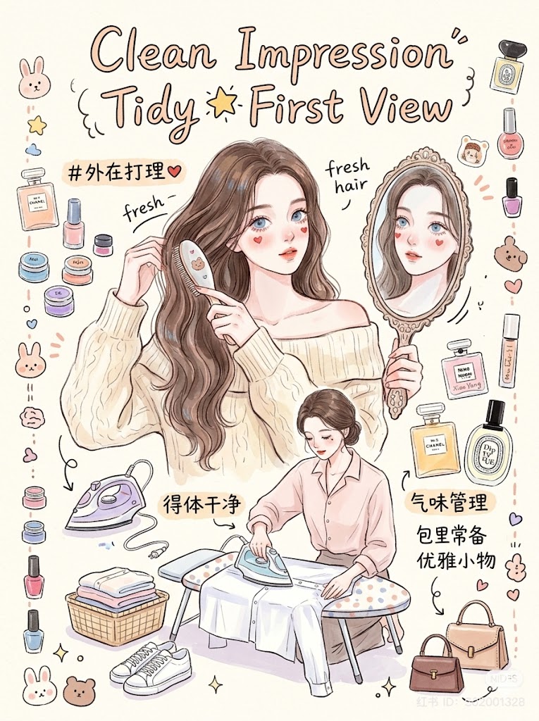 五、 外在呈现：得体干净的印象
