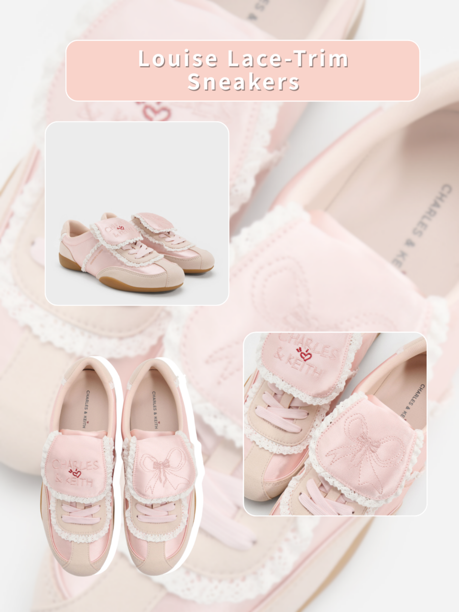 Louise 蕾丝滚边运动鞋