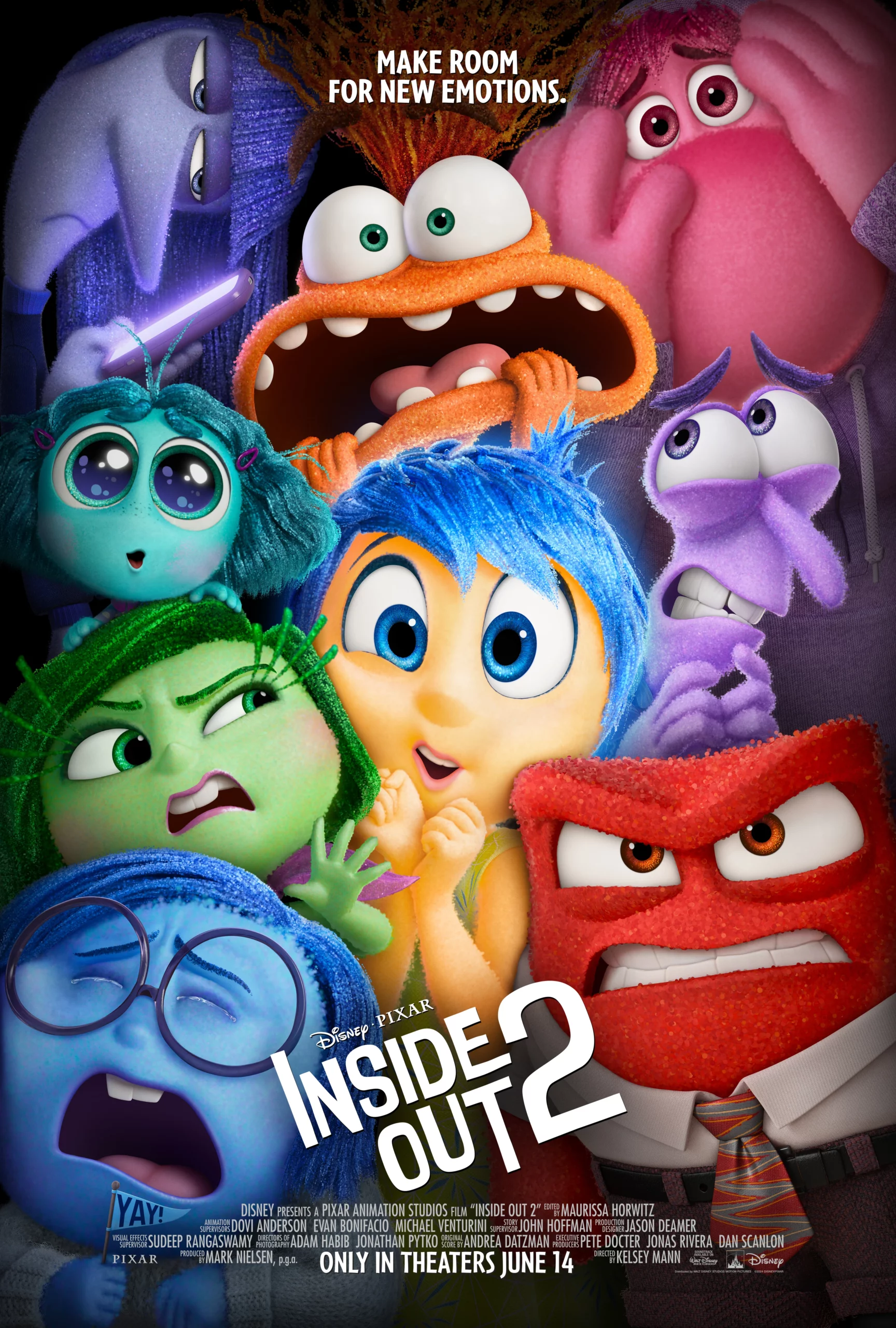《脑筋急转弯2》（Inside Out 2）