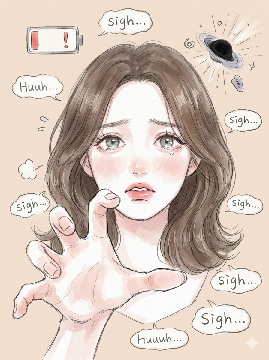  5、能量黑洞：长期处于困境习惯向外索取的人