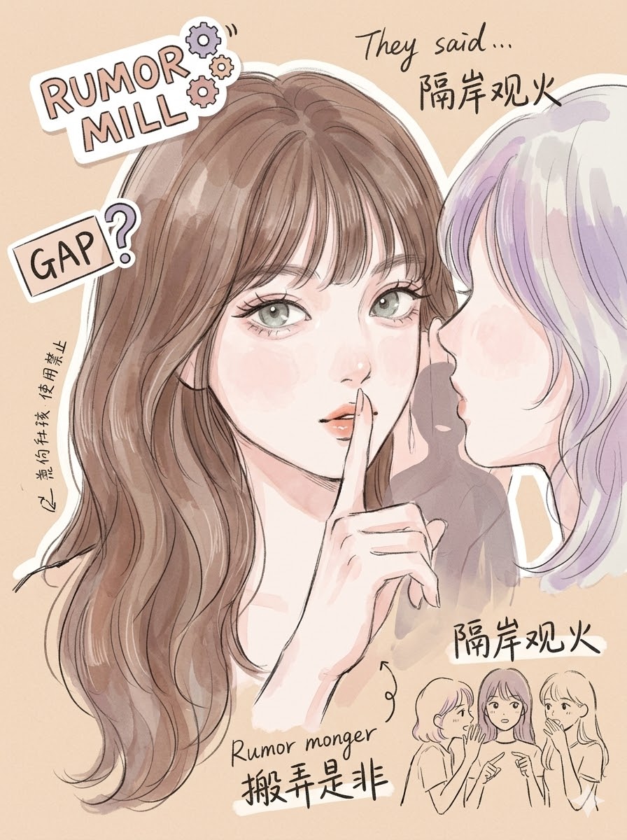 🚩 特征四：茶艺大师！搬弄是非的“挑拨离间者”