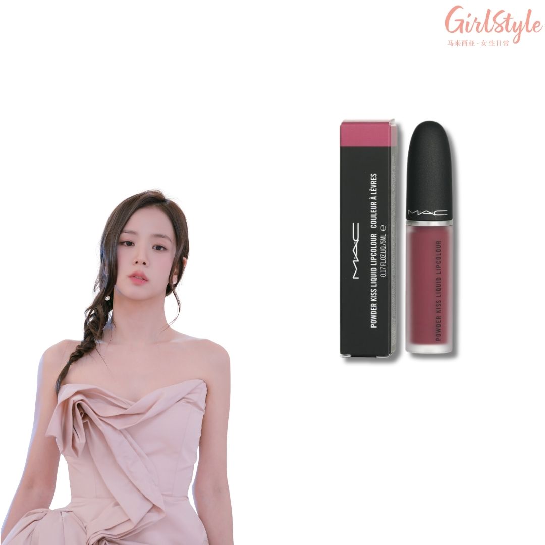 MAC 丝缎柔雾唇釉 #973 Pink Roses