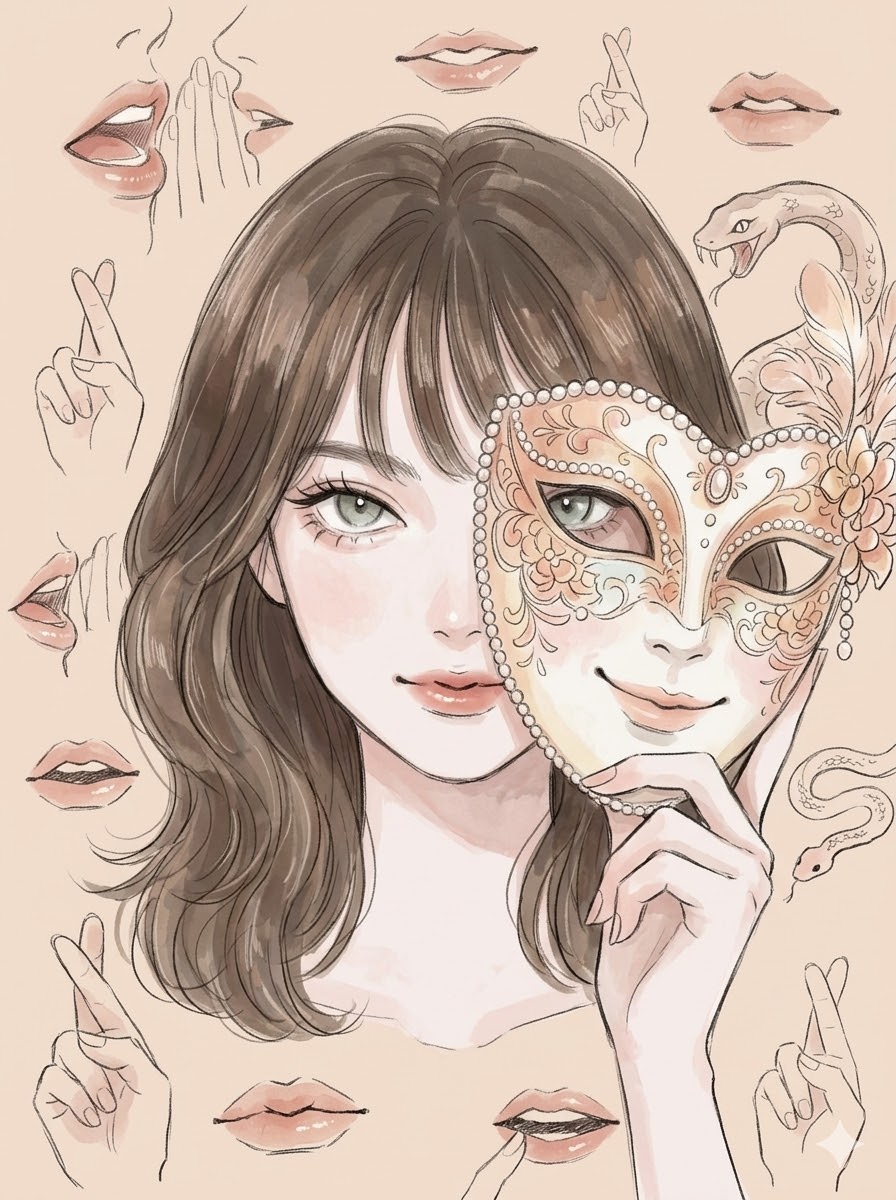 3、表里不一喜欢搬弄是非的人