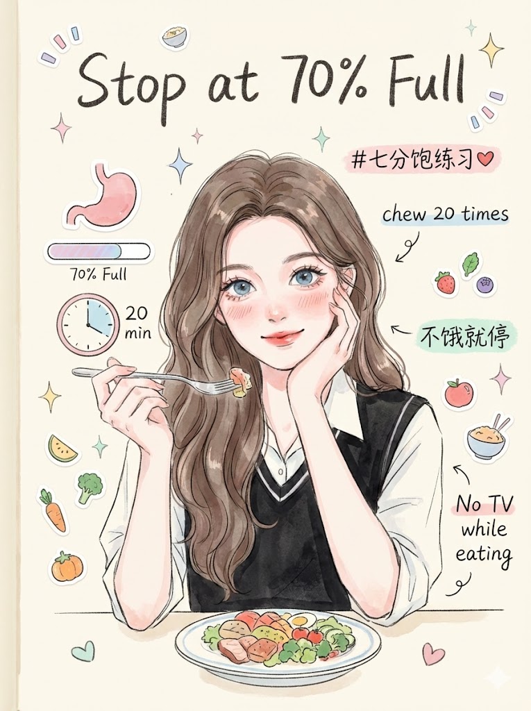 2. 感受“七分饱”