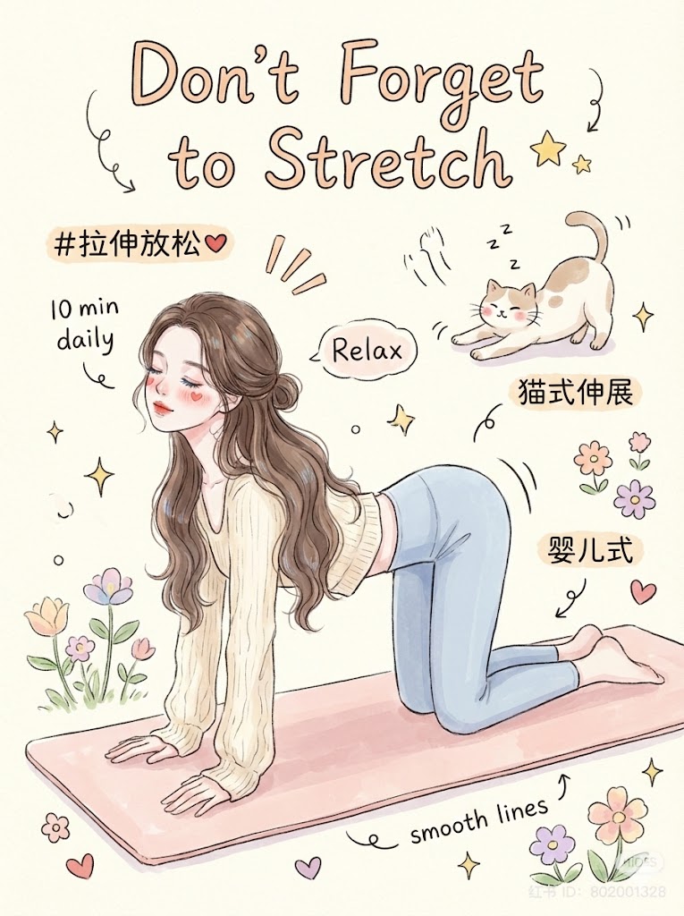 10. 拉伸放松不能忘