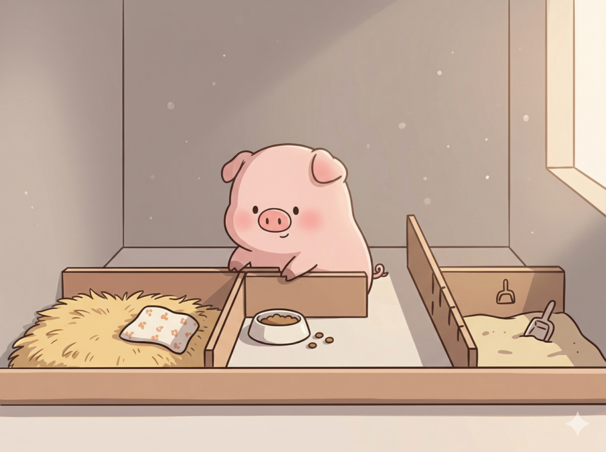 严守生活边界，像猪猪一样划分“功能区”