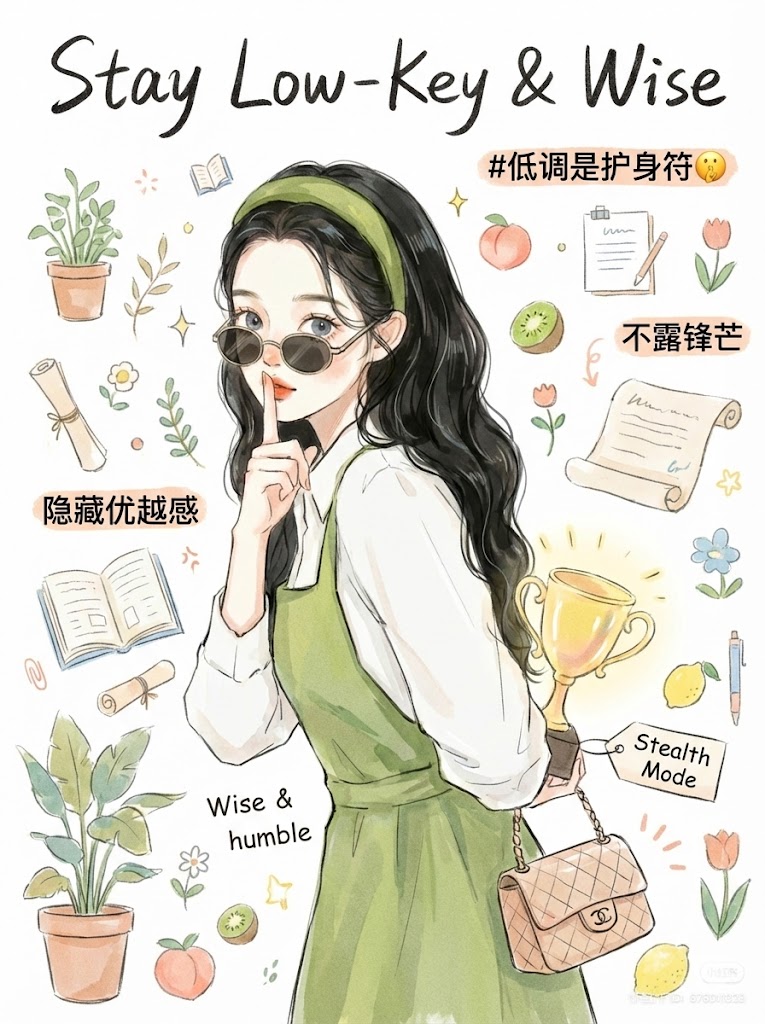 四、 隐藏优越感：低调才是护身符