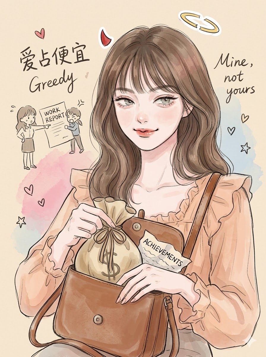🚩 特征一：吸血鬼转世？爱占便宜的绝对“自私自利者”