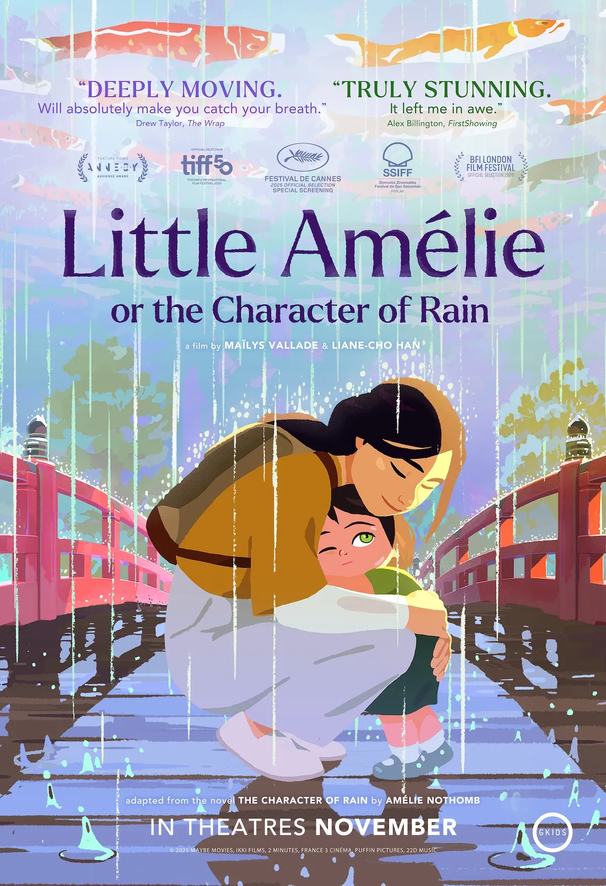《小雨爱蜜莉》 (Little Amélie or the Character of Rain)