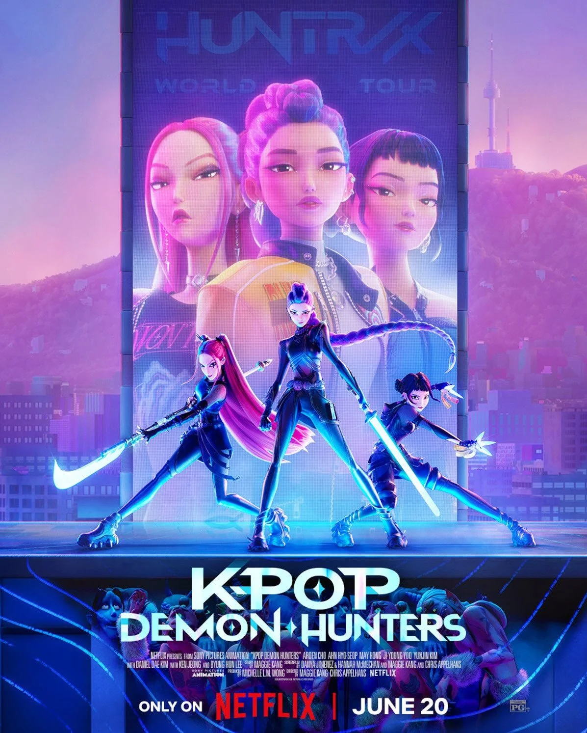 《Kpop 猎魔女团》 (KPop Demon Hunters)