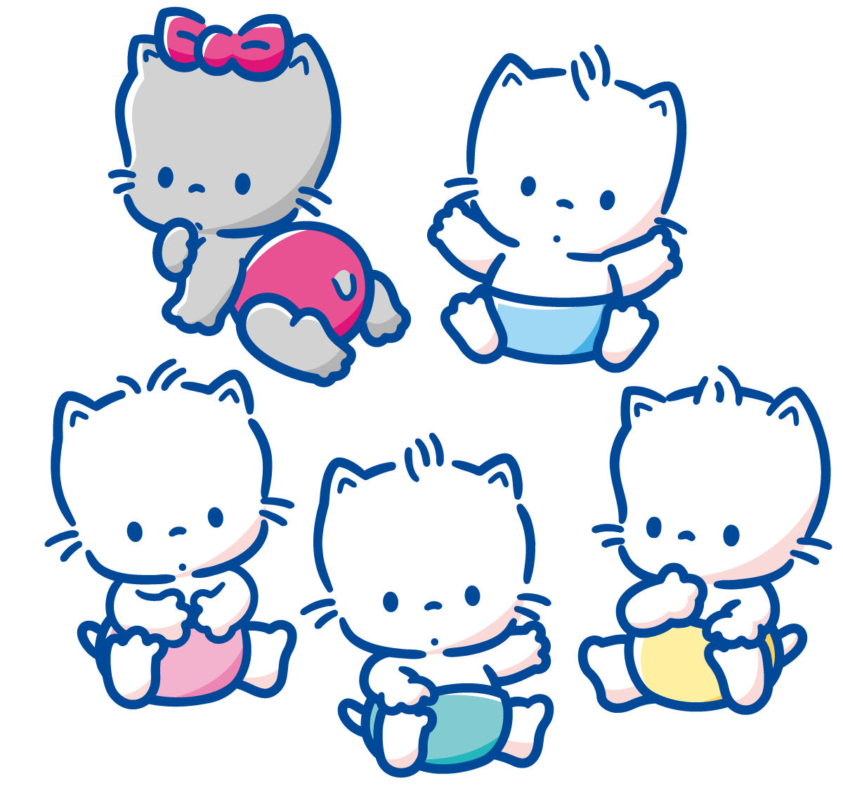 44. 喵喵家族 nya·ni·nyu·nye·nyon：