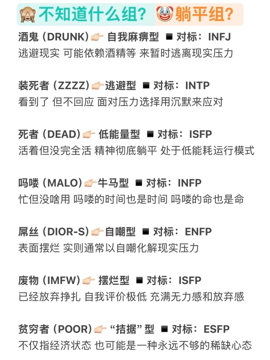 躺平小组的真实写照