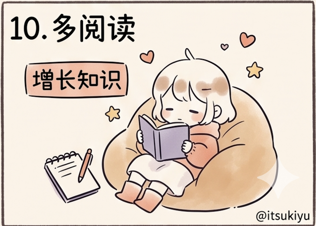 10. 多阅读：气质的源头活水
