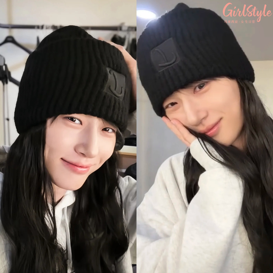 边佑锡以前在节目中戴着长假发