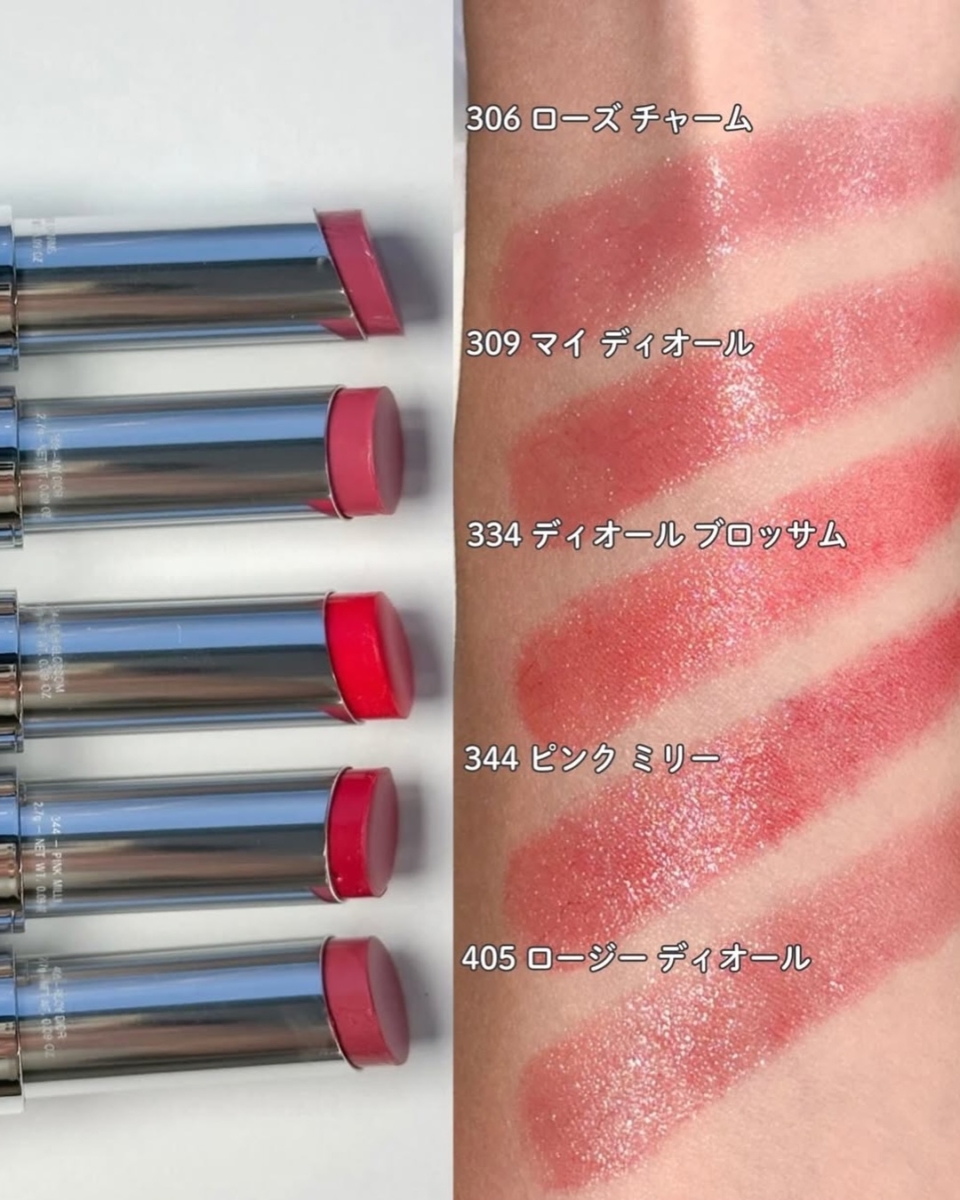 Jisoo 同款色号：#306 Rose Charms 蜜糖玫瑰