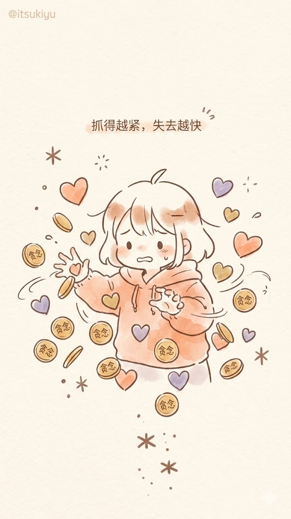 2. 贪欲过盛：抓得越紧，失去越快