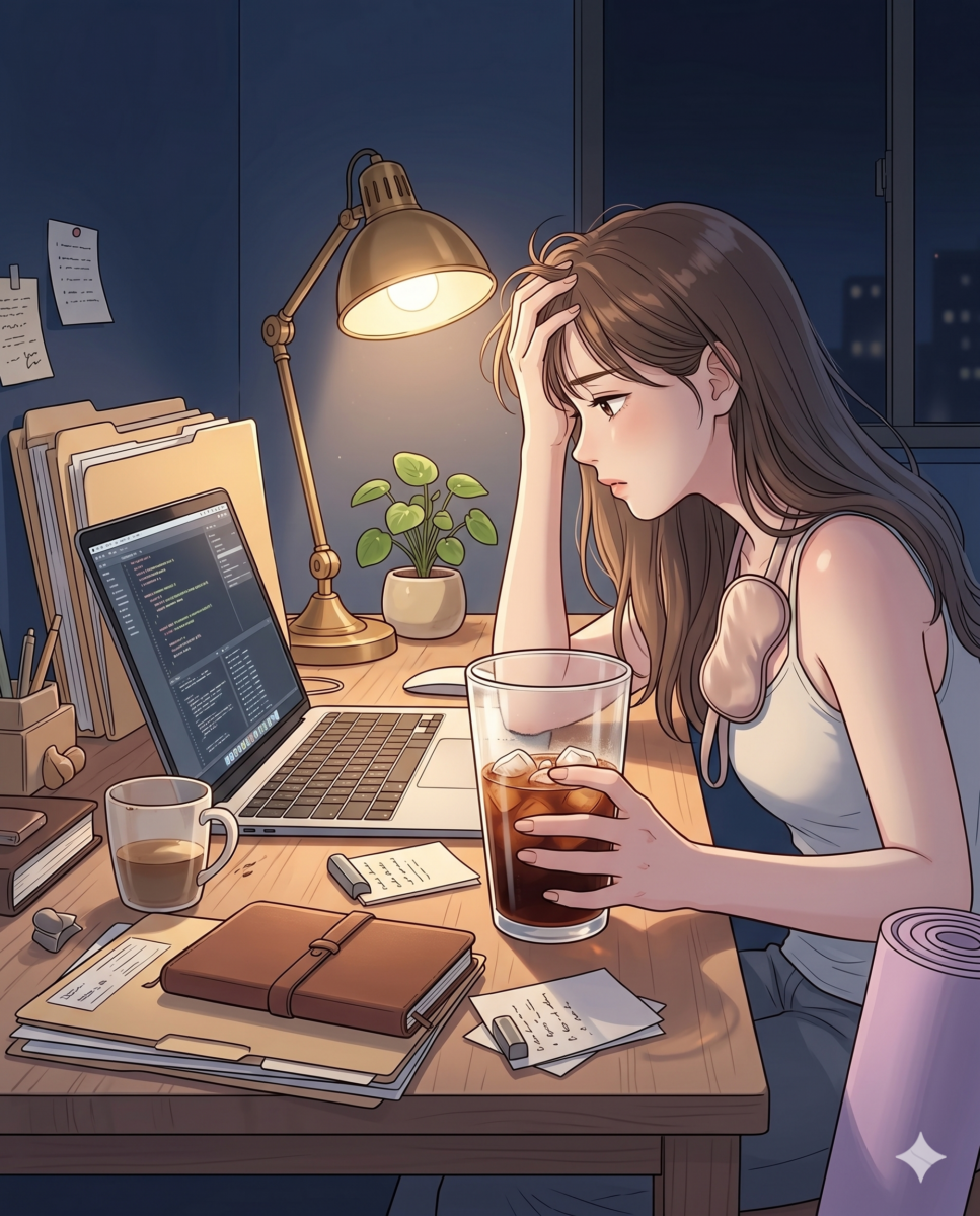 选项 B 较多：被绑架的“压力型肥胖”，先放松才能瘦