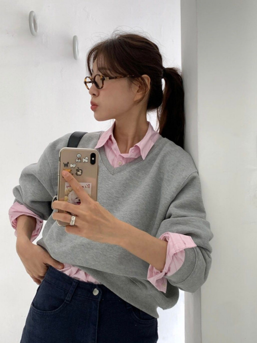 灰色搭配粉色/ 紫色 | 浪漫氛围