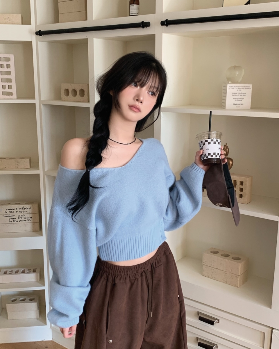 韩女穿搭5件套：02 低饱和色简约上衣 | 温柔感基调