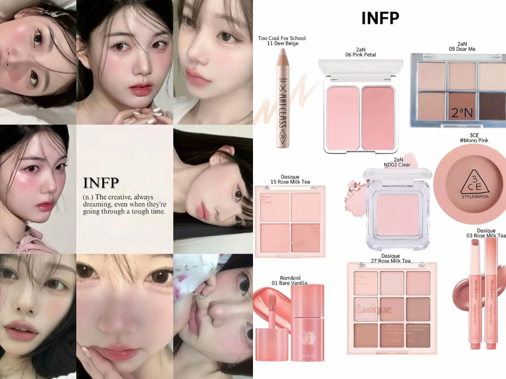 INFP 调停者：梦幻治愈系精灵妆