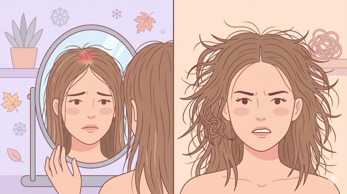 Q6：在换季或者压力大时，头皮状态会突然恶化吗？