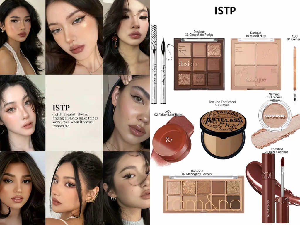 ISTP 鉴赏家：酷飒冷淡系猫眼妆