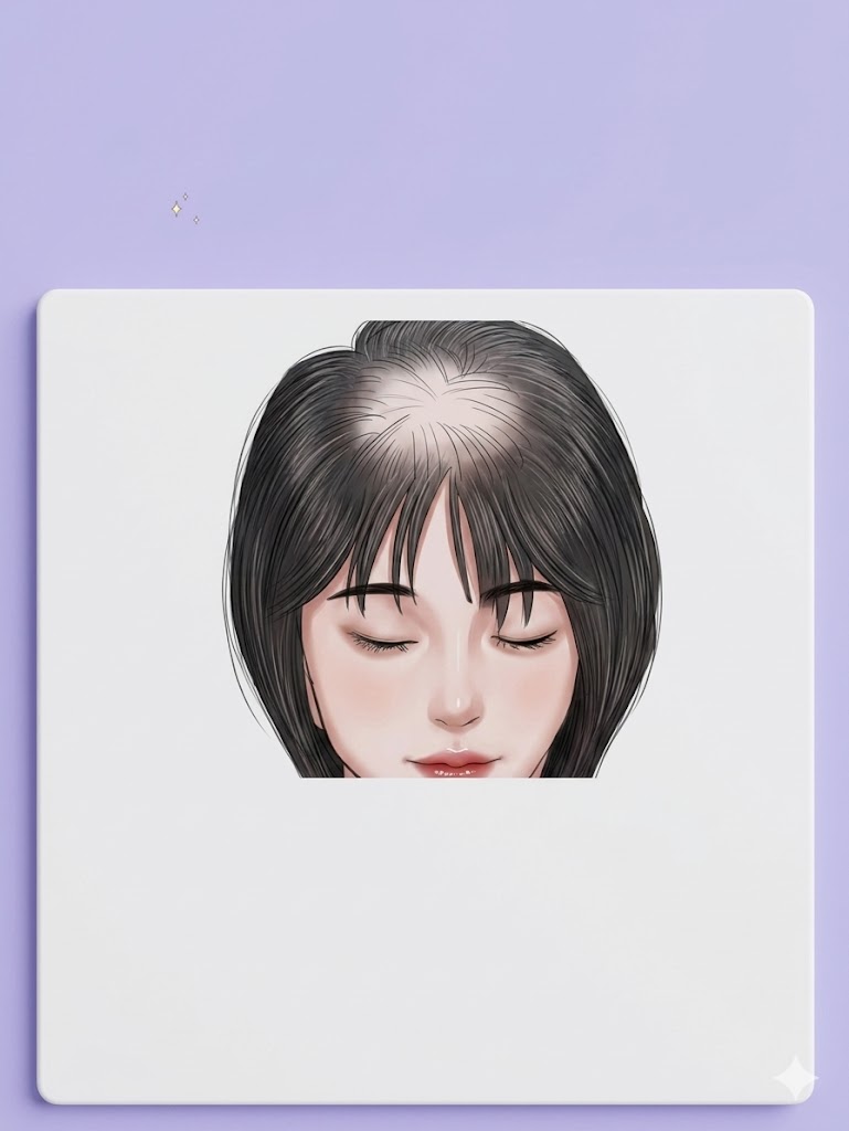 🎯 选 B 的你 👉 【2. 稀疏细软：湿气与出油的受害者】