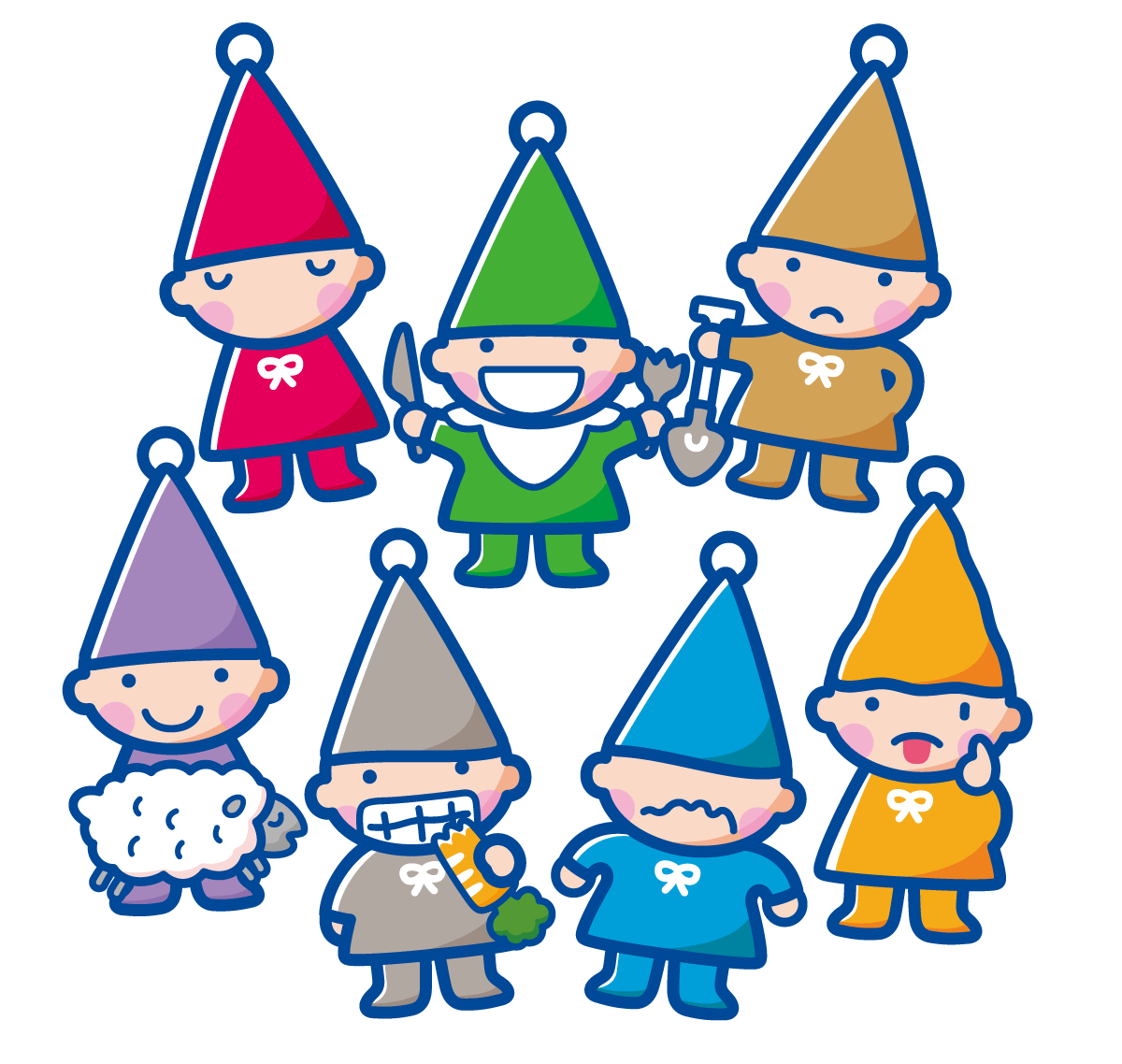 71. 七个小矮人 Seven Silly Dwarfs：