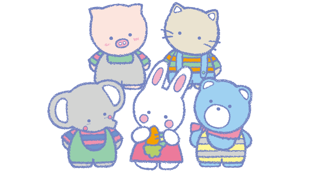 47. 樱桃兔 Cheery Chums：