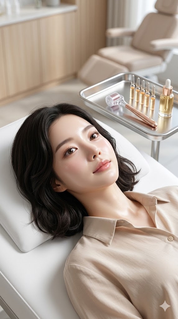 一、滚针：唤醒肌肤的“微创通道”