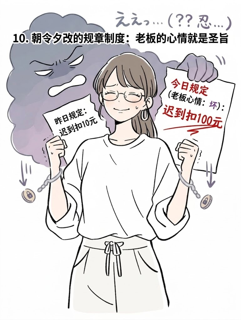 10.制度经常变更
