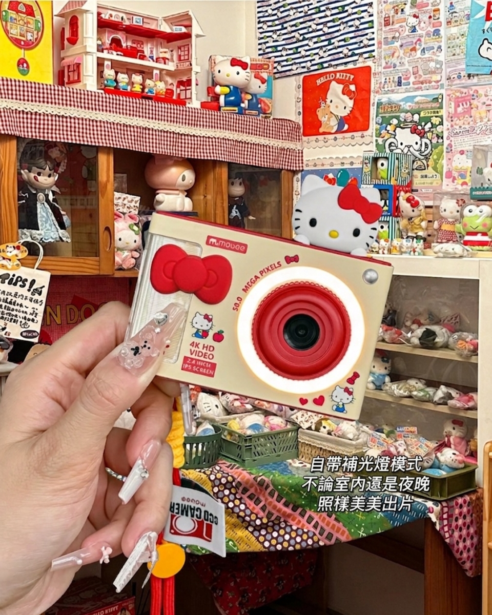 Hello Kitty 造型复古CCD相机