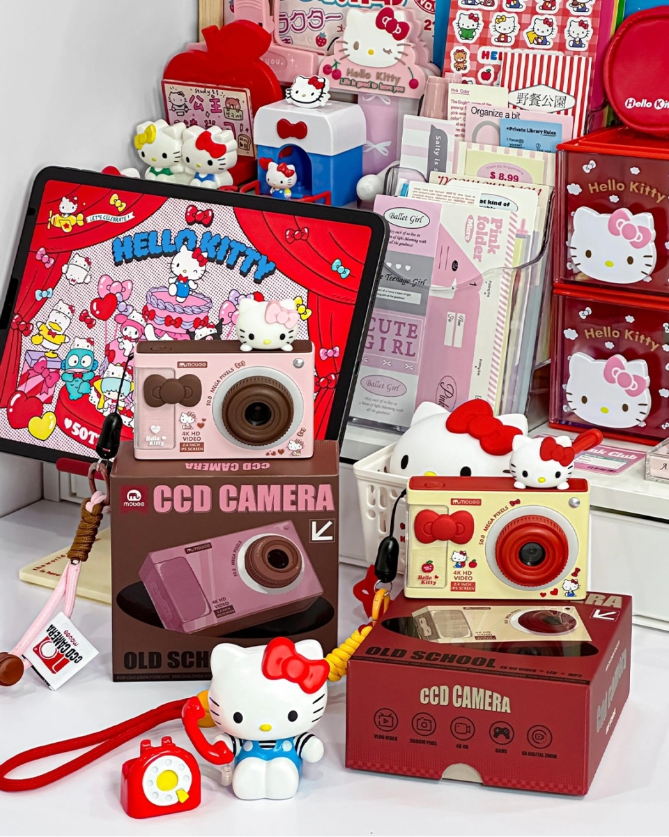 Hello Kitty 造型复古CCD相机
