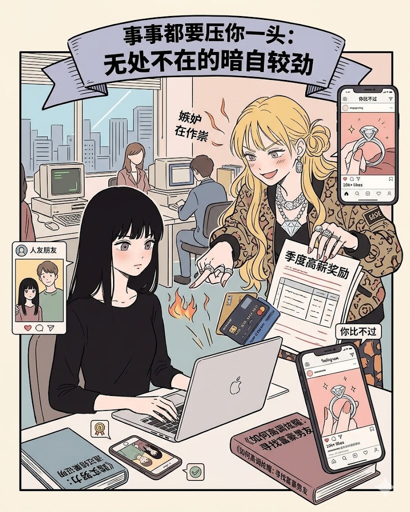 1. 凡事都要压你一头：无处不在的暗自较劲