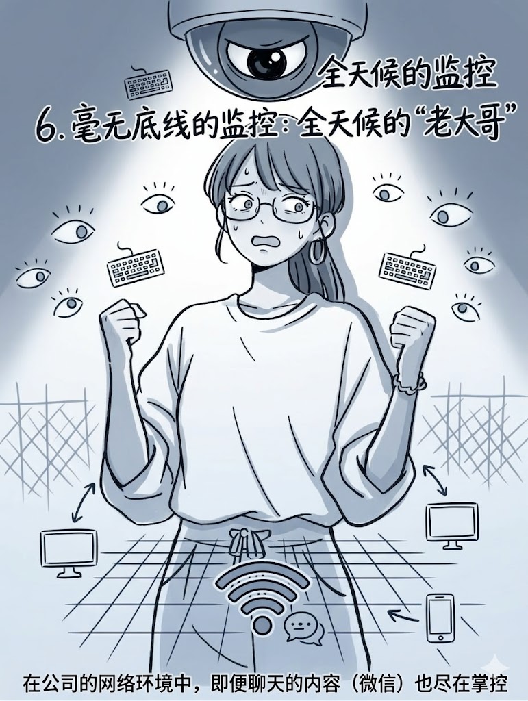 6. 毫无底线的监控员工