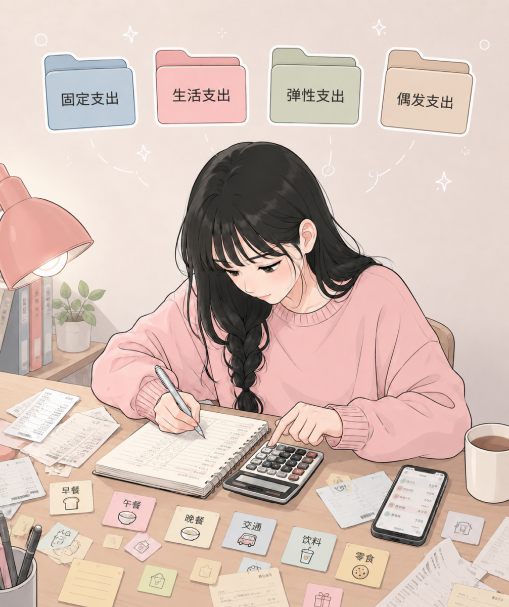 记账的四大分类