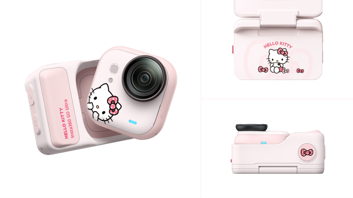 Insta360 GO Ultra x Hello Kitty 联名限定外观设计