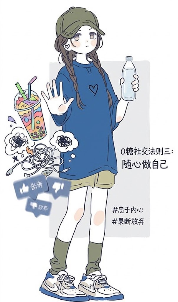 0糖社交的核心法则三：随心做自己，果断放弃消耗你的人