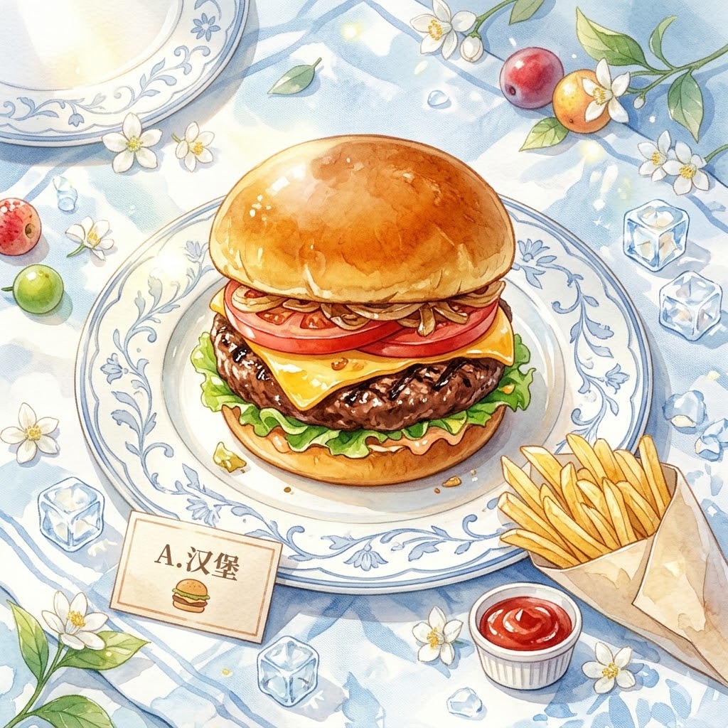 🍔 选择 A：汉堡 —— 矛盾交织的完美主义者