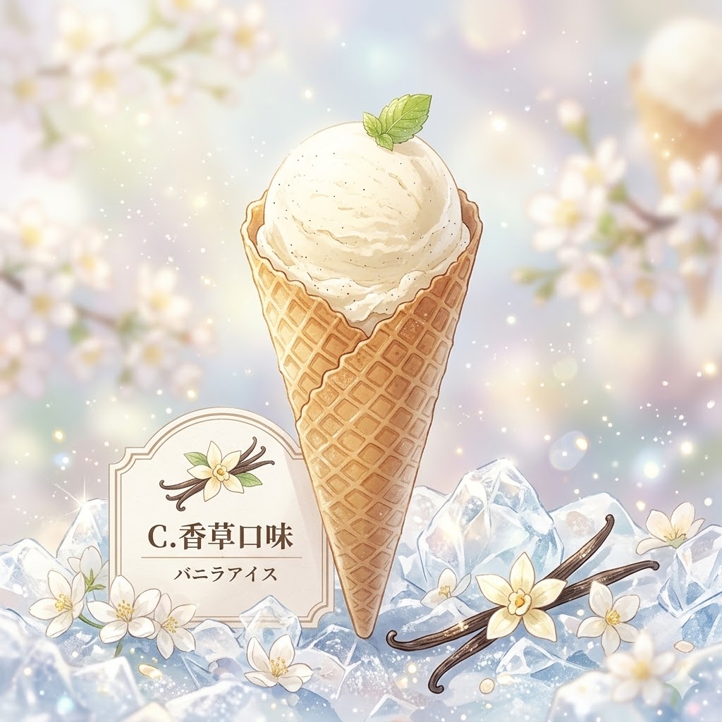 🍦 选择 C：冰淇淋—— 享受孤独的边缘慢热派
